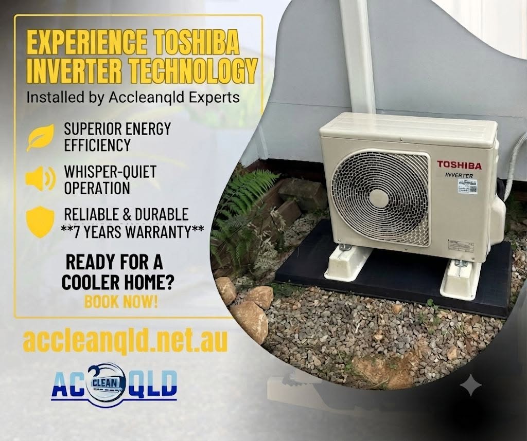 Toshiba inverter split system installed by ACcleanQLD on the Cassowary Coast
